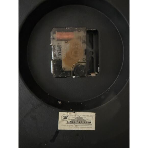 Mainstays 15.5” Round Antique White French Country Analog Wall Clock - Picture 5 of 8